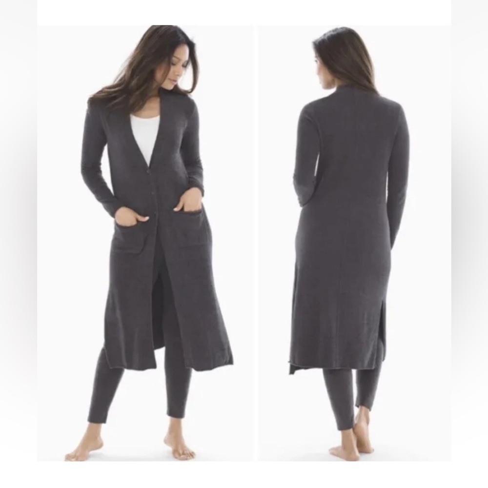 Barefoot Dreams Style 496 CozyChic Ultra Lite Long Duster Cardigan S